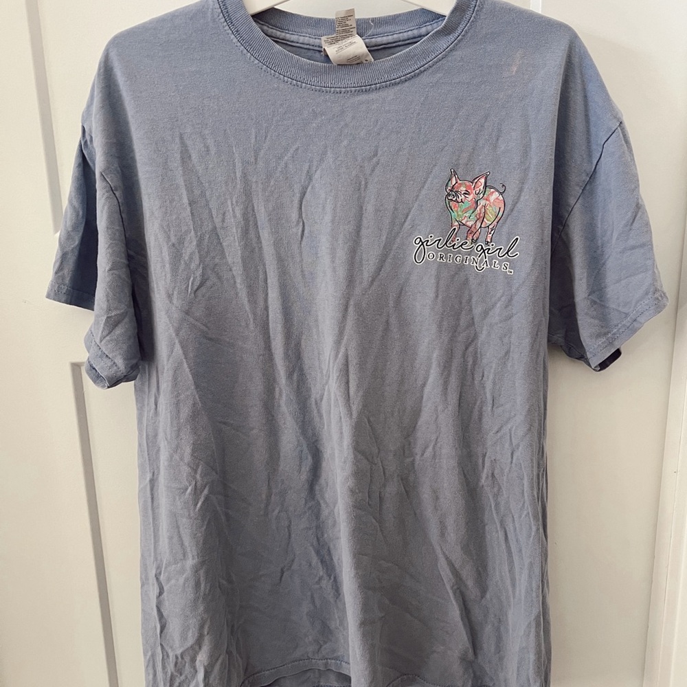 Gildan Gray Short Sleeve Tee Relaxed Fit